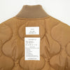 QUILTED LINER TYPE CWU-9/P JACKET -COYOTE BROWN-