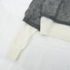 Reversible Mohair Knit -BLACK-