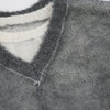 Reversible Mohair Knit -GREY-