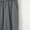 STRETCH WIDE-LEG PANTS-GREEN-