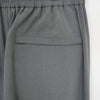 STRETCH WIDE-LEG PANTS-GREEN-