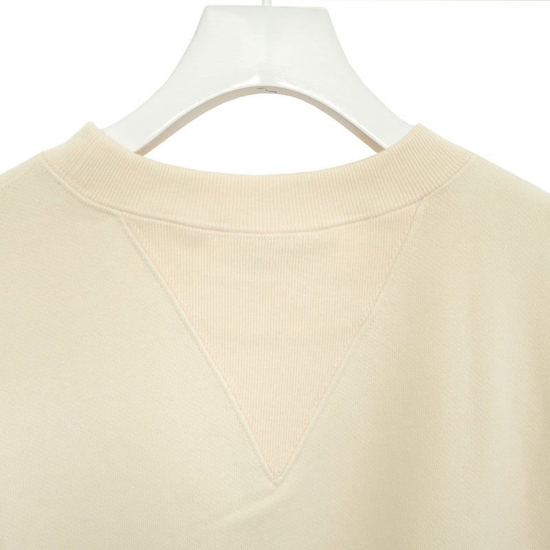 CROPPED SWEAT SHIRT-BLACK-
