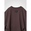 KAYA TUCKED HEM TOP -CHOCOLATE-