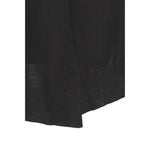 CAPE SET KNIT TOPS -BLACK-