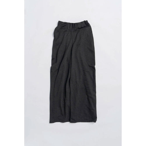 Drape Front Sweat Pants-C.GRY-