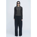 Hydride Sweat Denim Pants -BLACK×BLACK-