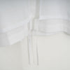 COTTON BALLOON SLEEVE BLOUSE-WHITE-