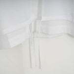 COTTON BALLOON SLEEVE BLOUSE-WHITE-