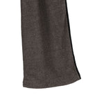 PILE LINE PANTS -BROWN-