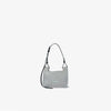 KYOTO METALLIC WRAP BAG SMALL-HOLOGRAM×GRAY-