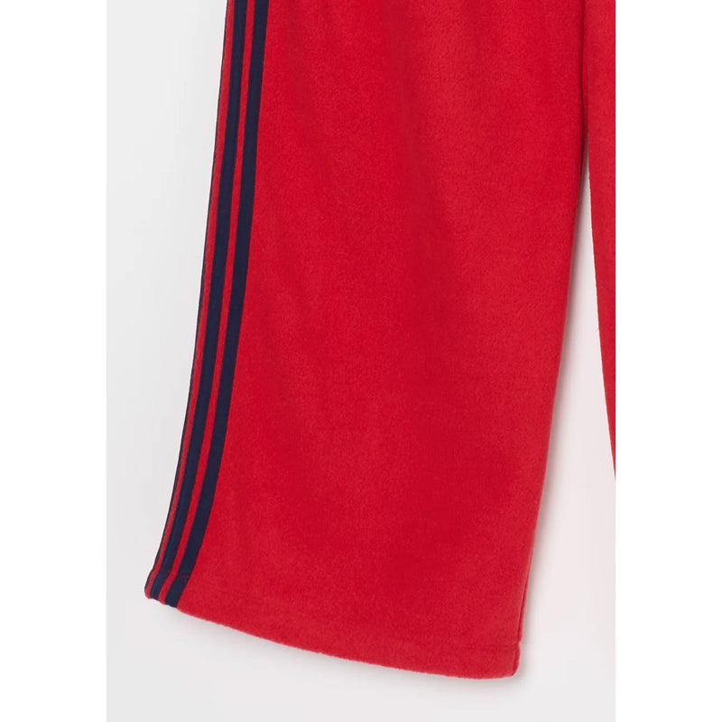 Fleece Loose Fit Track Pants -NAVY-