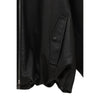 FAKE LEATHER BALLOON JACKET-BLACK-