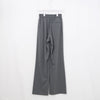 STRETCH WIDE-LEG PANTS-GREEN-