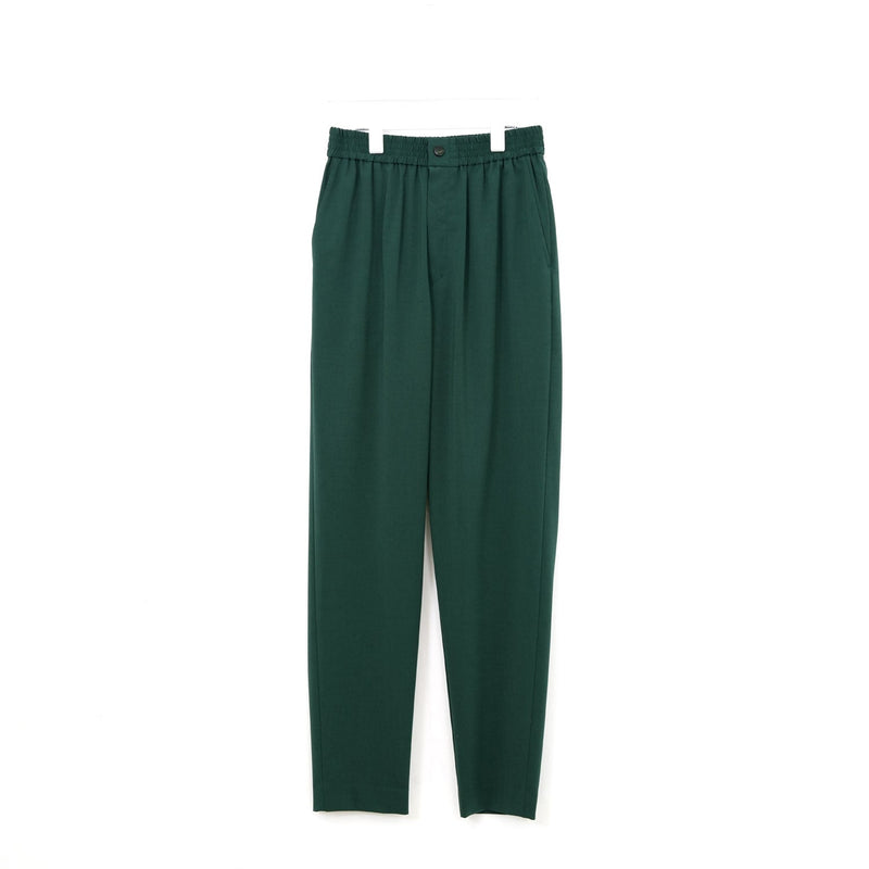 STRETCH TAPERED PANTS-CHACOAL-