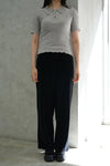 DUAL POLO-GREY MELANGE-