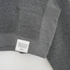 CROPPED SWEAT SHIRT-BLACK-