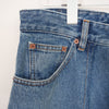 wide leg jeans-BLUE-