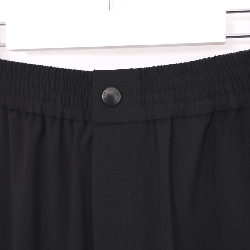 STRETCH TAPERED PANTS-CHACOAL-