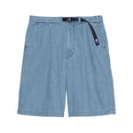 DENIM TUCK FIELD SHORTS