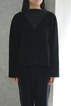 TRE SWEATSHIRT-BLACK-