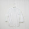 シャーリングバルーンスリーブTOPS-BLACK-