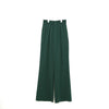 STRETCH WIDE-LEG PANTS-CHACOAL-