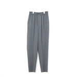 STRETCH TAPERED PANTS-CHACOAL-