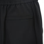 STRETCH TAPERED PANTS-CHACOAL-
