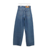 wide leg jeans-BLUE-