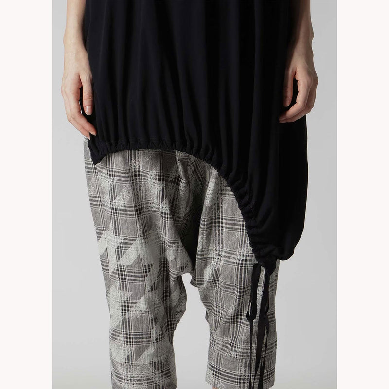COTTON JERSEY HEM FITTED T