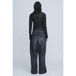 Hydride Sweat Denim Pants -BLUE USED×T.GREY-