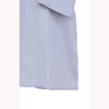 SQUARE SLEEVE BLOUSE -BLUE-