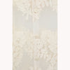 SHEER FLOWER LACE SHIRTS -IVORY-