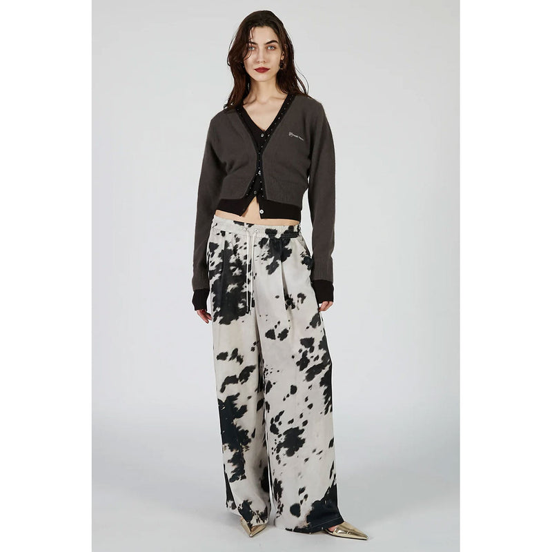 Harako Print Wide Pants-MLTI-