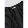 Drape Front Sweat Pants-C.GRY-
