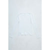 Cut-off long sleeve top -BEIGE-