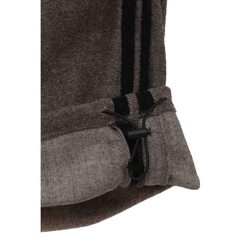 PILE LINE PANTS -BROWN-