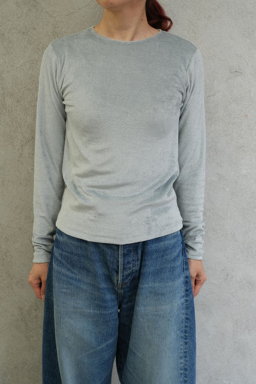 OMO LONG SLEEVE TEE-TOOM GREY-