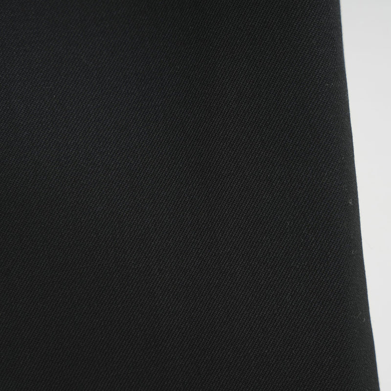 ギャバジンパンツ-BLACK-