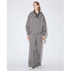 compqct double jersey wide straight pants-gray-