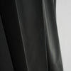 フェイクレザープリーツスカート-BLACK-