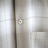 T/W OMBRE CHECK BALLOON SLEEVE DRESS-BEIGE-