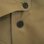 CROPPED TRENCH COAT/BIG FIT-BEIGE-
