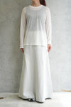 LONG SLEEVE TEE-UNDYED-