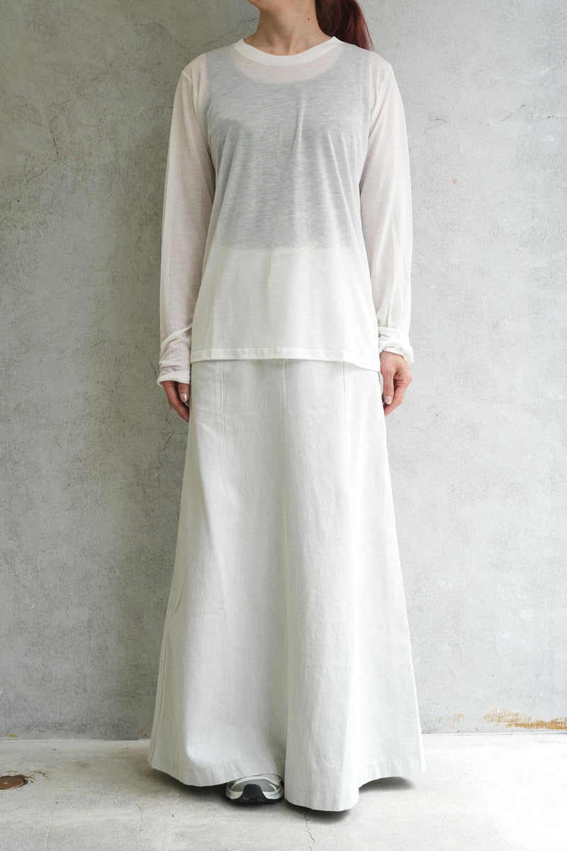 LONG SLEEVE TEE-UNDYED-