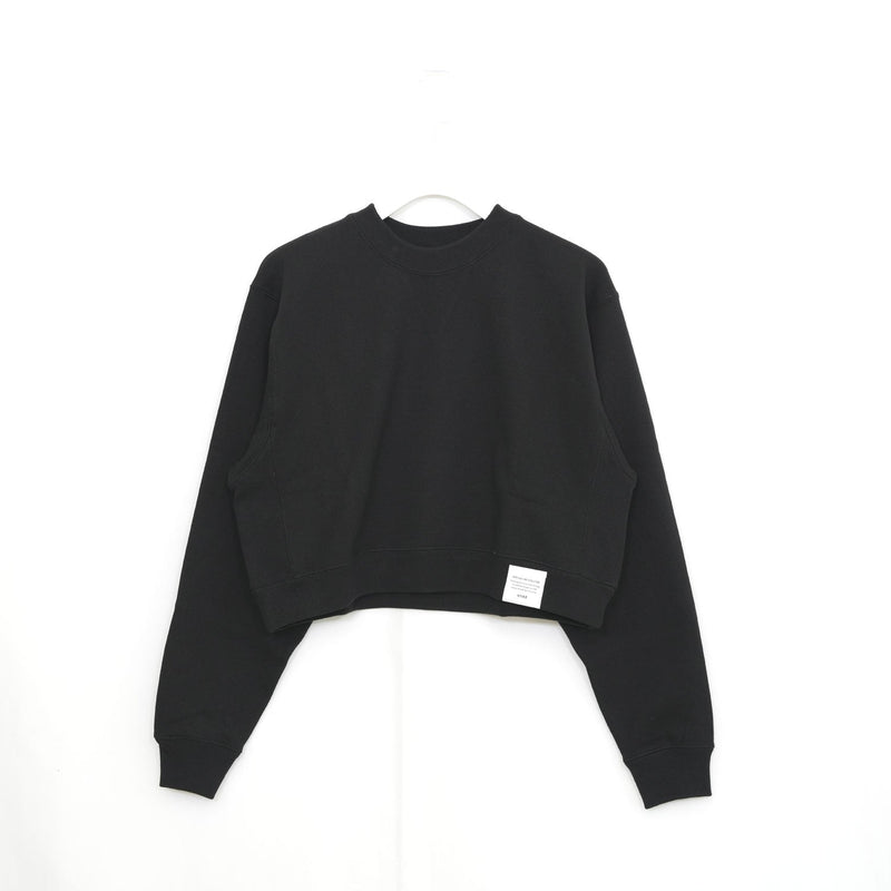 CROPPED SWEAT SHIRT -CREAM-