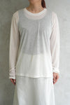 LONG SLEEVE TEE-UNDYED-