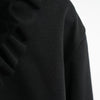 フリルフーディカットソー-BLACK-
