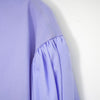 COTTON BALLOON SLEEVE BLOUSE-WHITE-