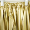 フェイクレザープリーツスカート-GOLD-